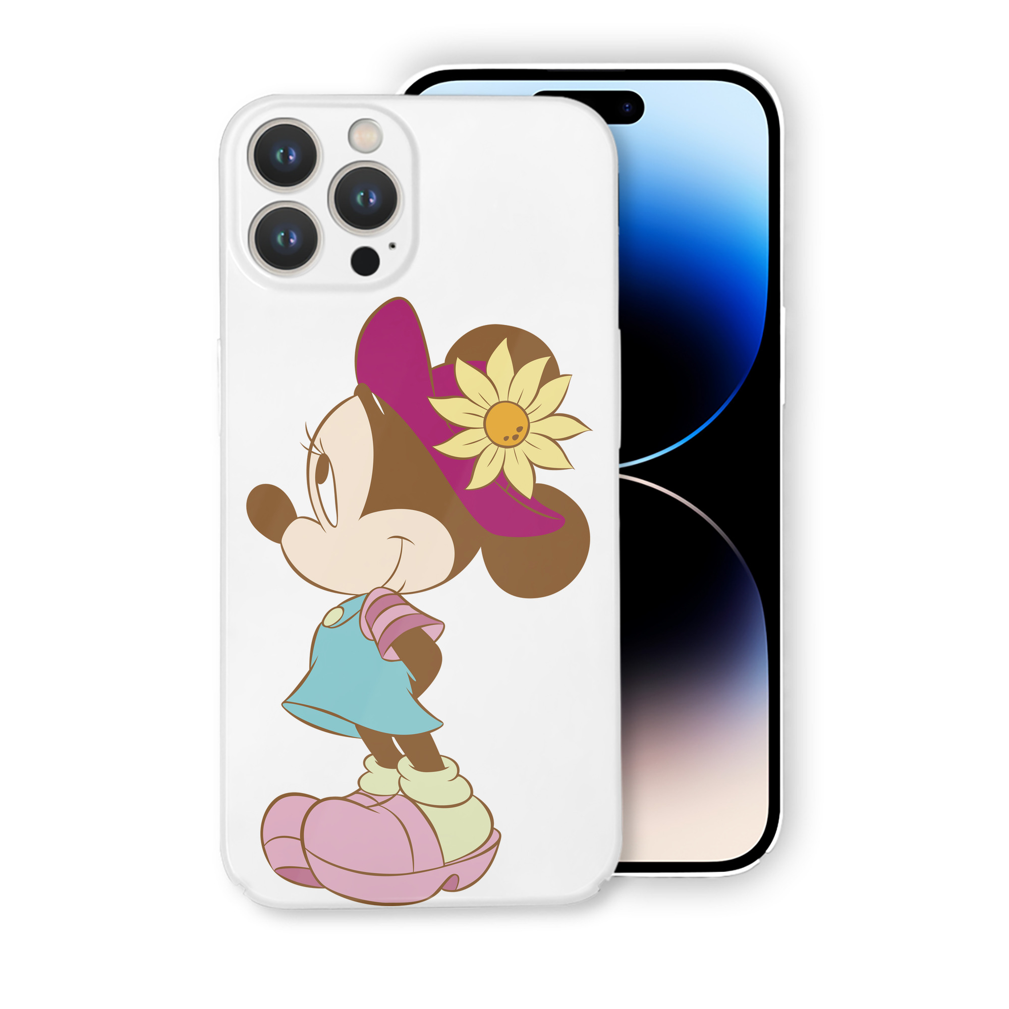 （画像用） ミッキーマウス Mickey Mouse 【iPhone 14シリーズ対応】ハードケース